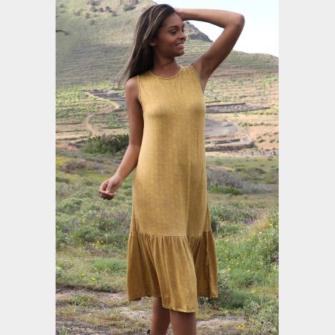 VESTIDO SHEILA ZAG amarillo