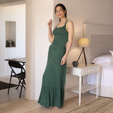 VESTIDO VIOLETA largo climb