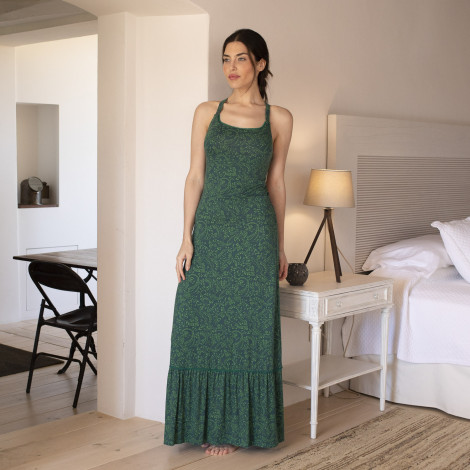 VESTIDO VIOLETA largo climb