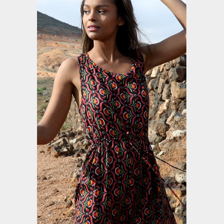 VESTIDO DONA LONG RETRO