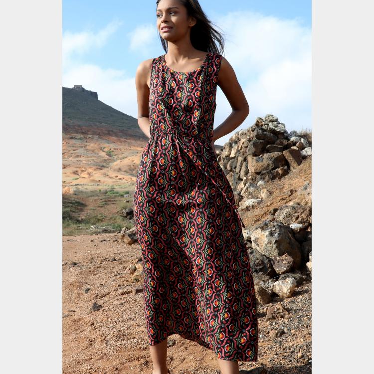 VESTIDO DONA LONG RETRO