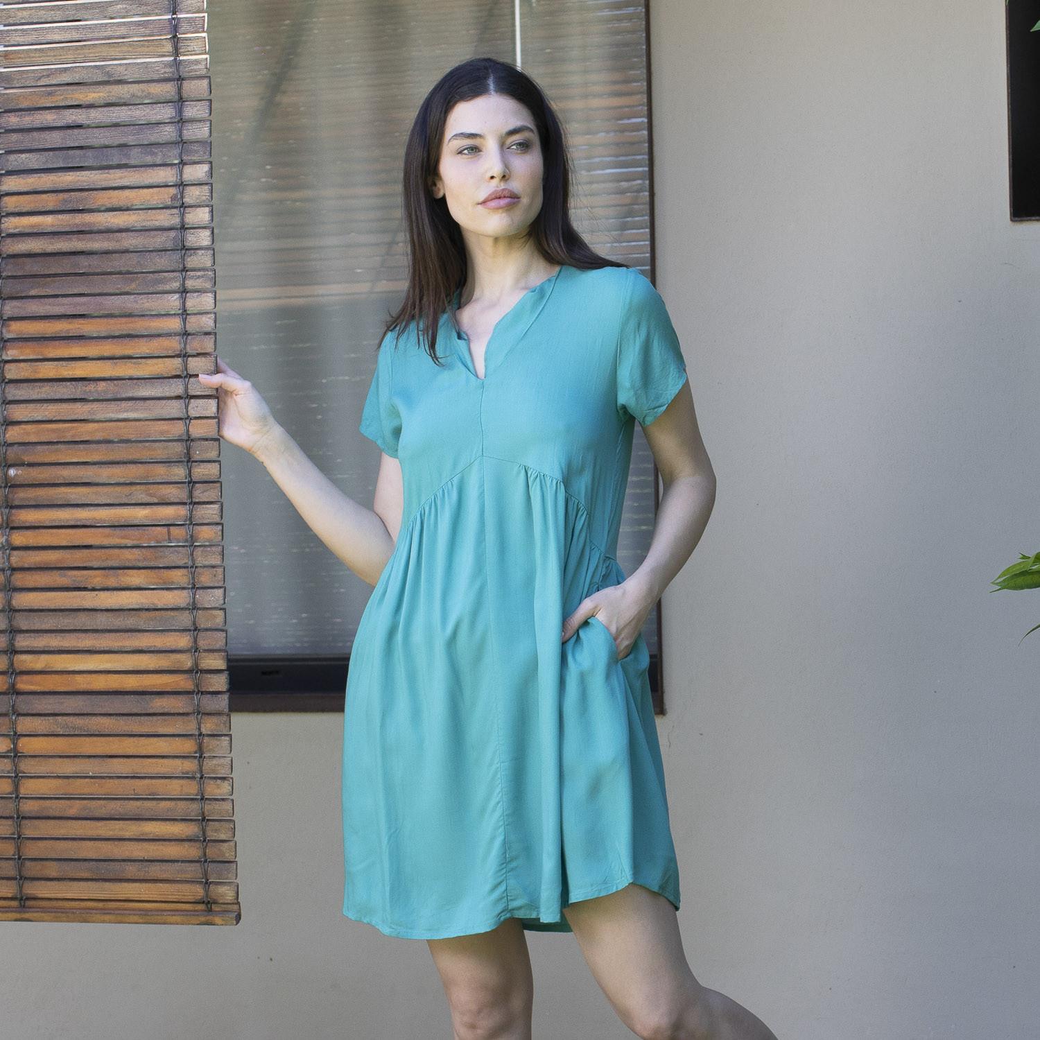 VESTIDO CHILLY LISO- VARIOS COLORES