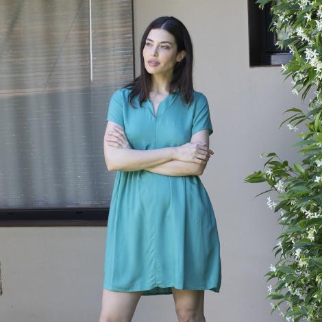 VESTIDO CHILLY LISO- VARIOS COLORES