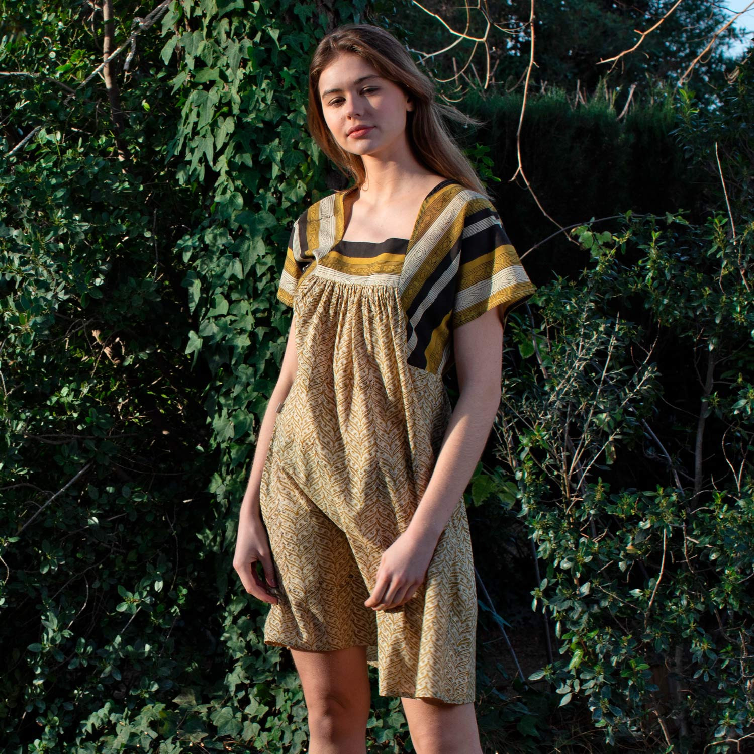 VESTIDO PUNE w-verde