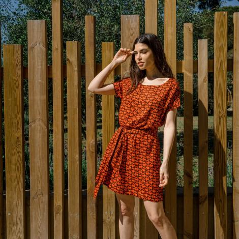 VESTIDO MORGAN hibis