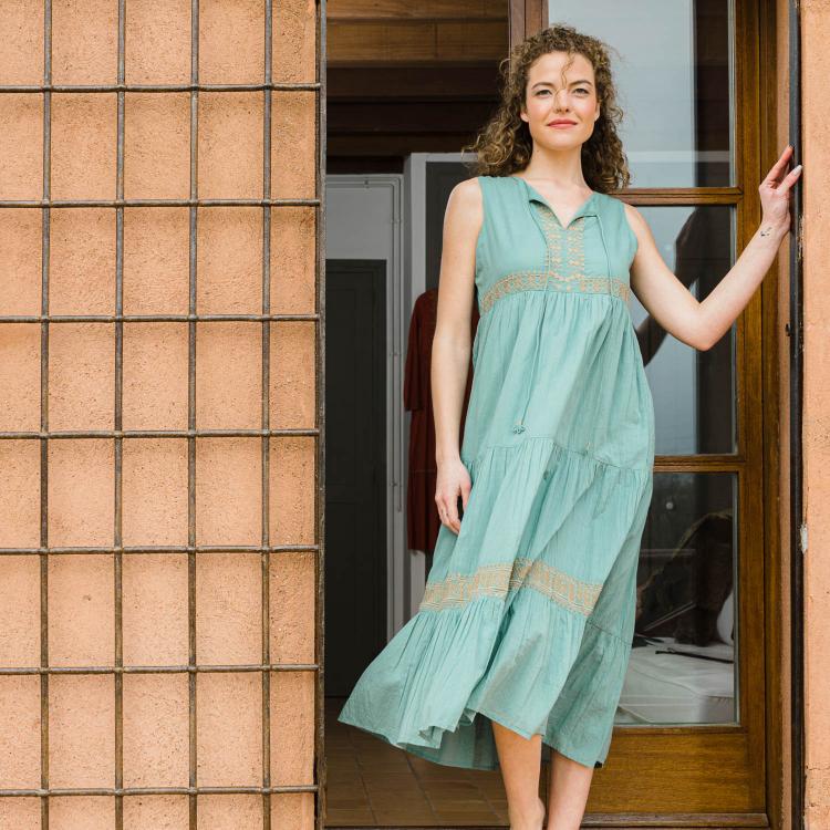 VESTIDO BENGAL Plain