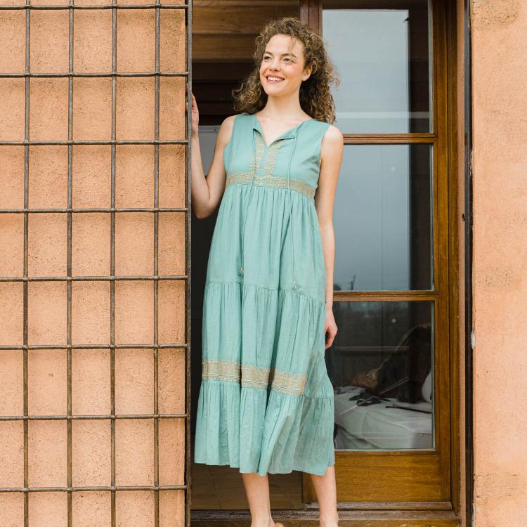 VESTIDO BENGAL Plain