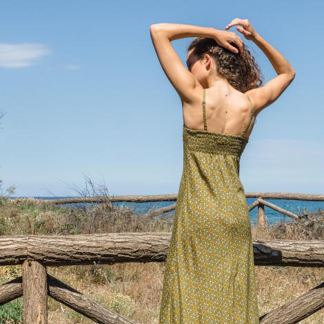 VESTIDO NEIDA rael kaki