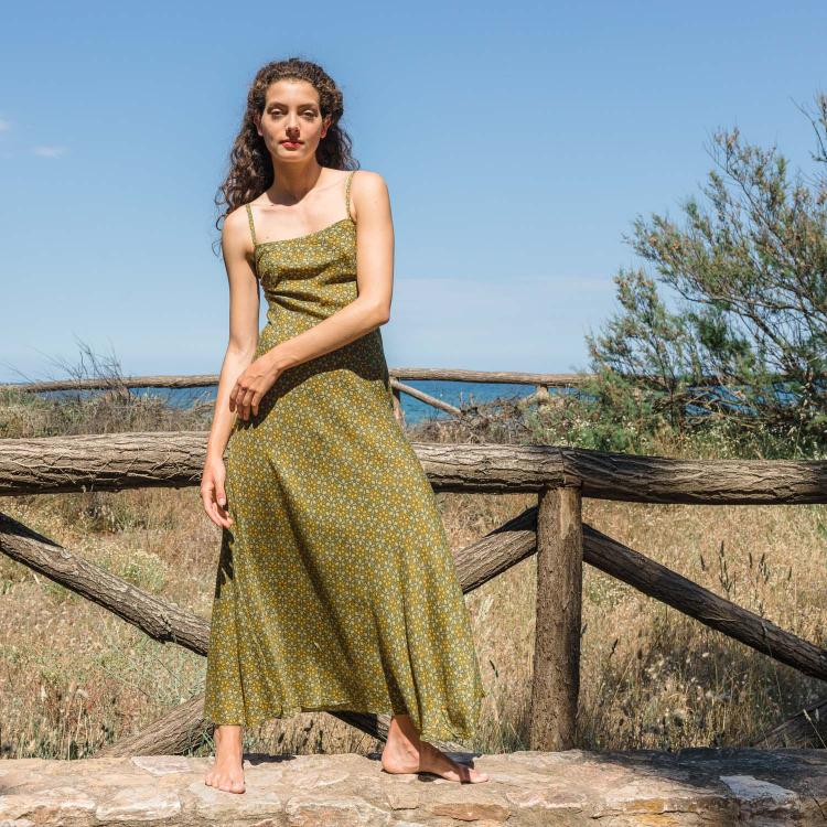 VESTIDO NEIDA rael kaki