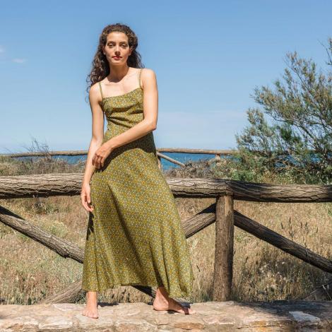 VESTIDO NEIDA rael kaki