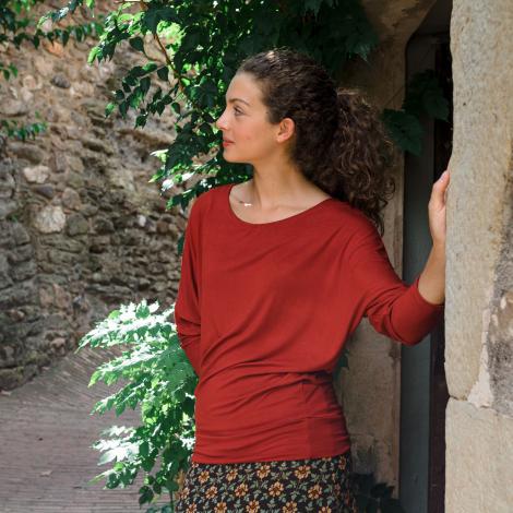 TOP JAPO LISO  M/L  -varios colores-