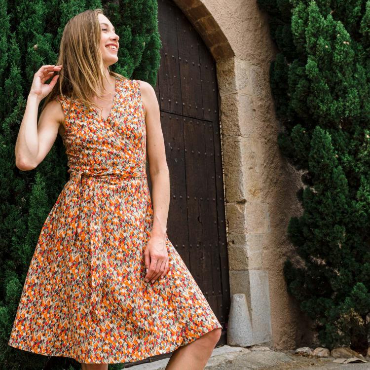 vestido IRATI turtle