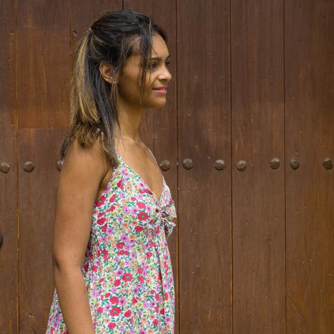 vestido AIDA garden