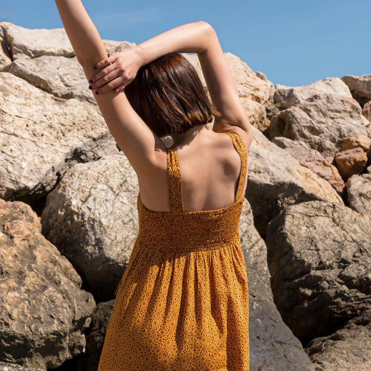vestido AIDA african mango