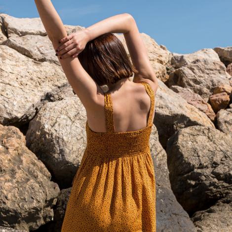 vestido AIDA african mango