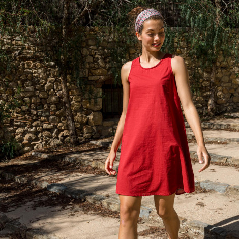 vestido AMA reversible calip