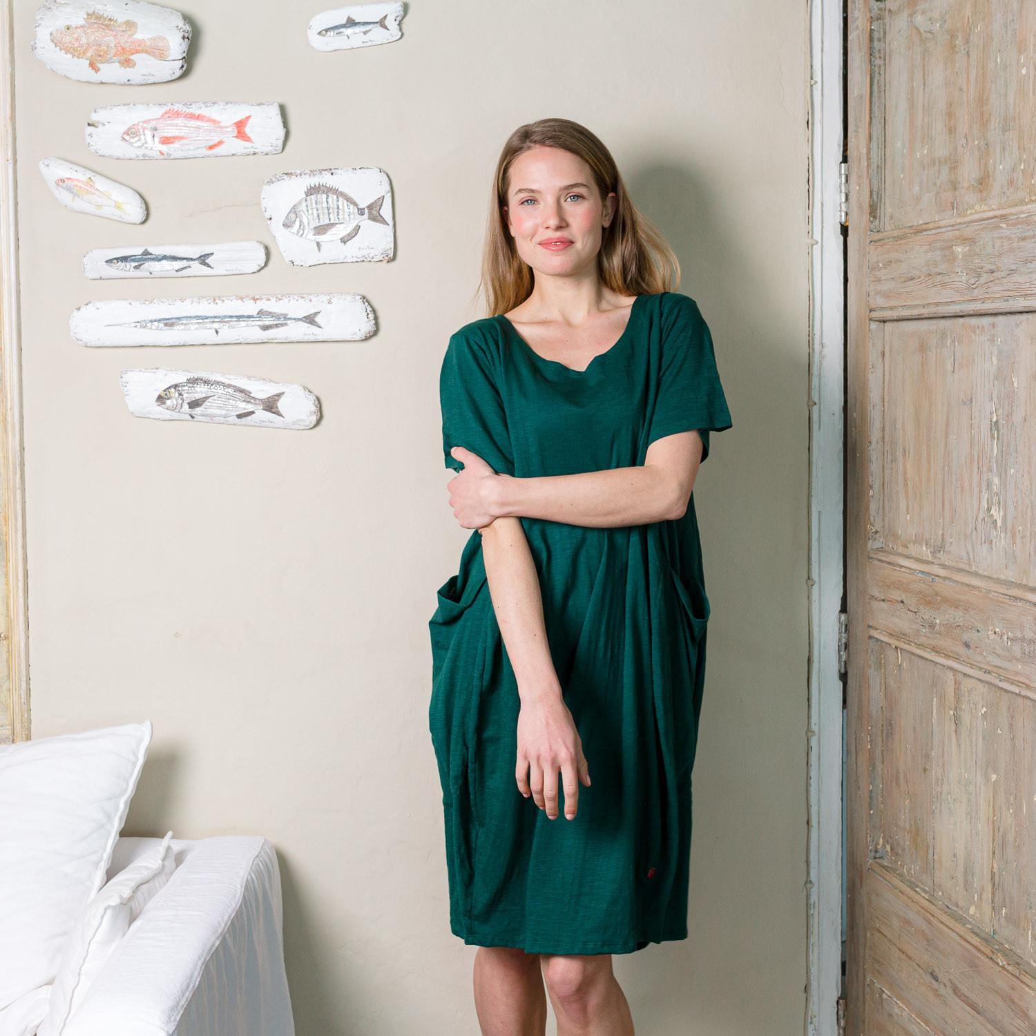 VESTIDO HOBART LISO