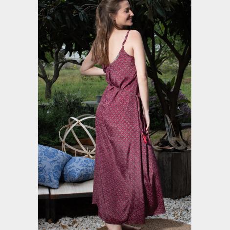 VESTIDO ROMANE LEAF