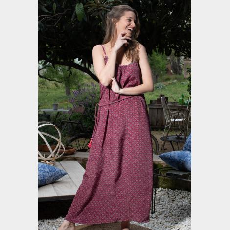 VESTIDO ROMANE LEAF