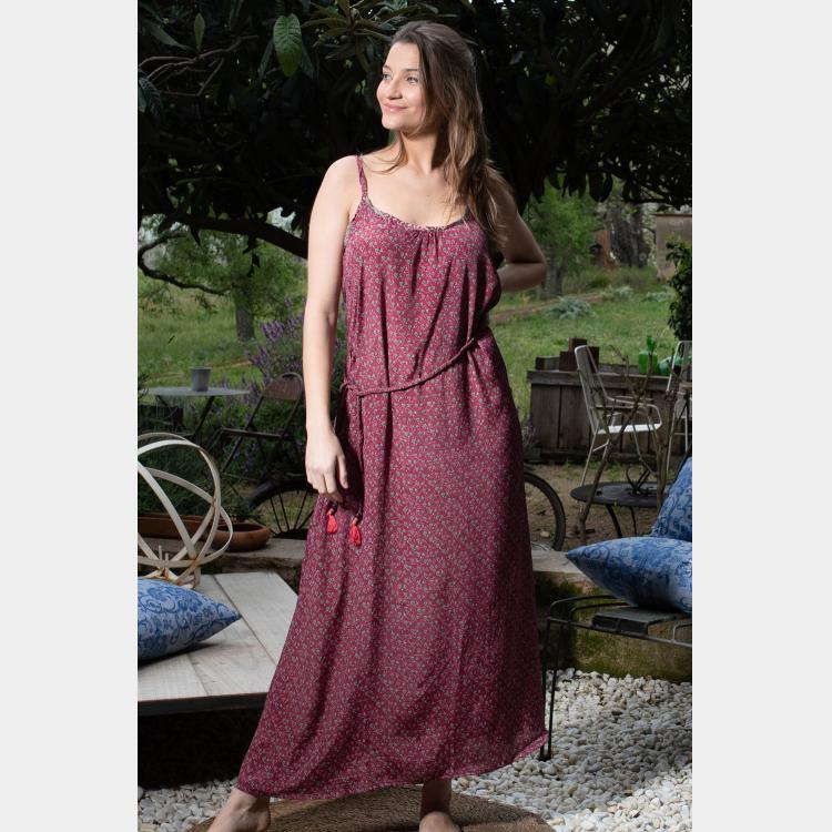 VESTIDO ROMANE LEAF