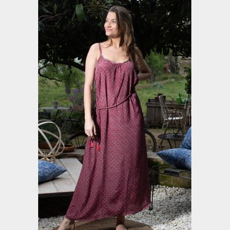 VESTIDO ROMANE LEAF