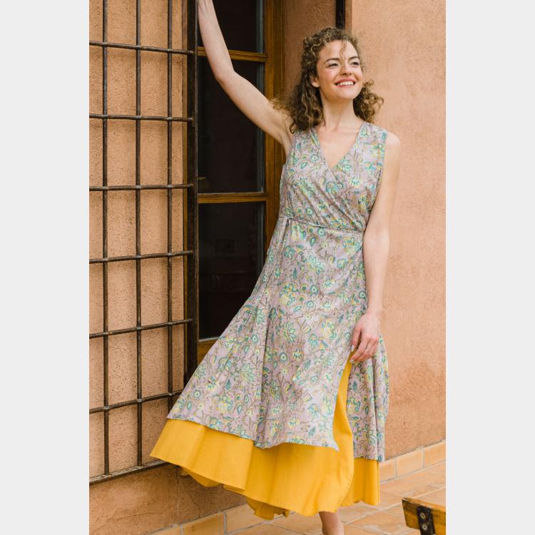 VESTIDO RINA Block gris