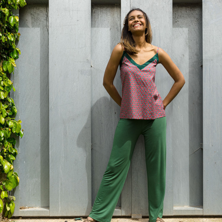PANTALON JADE LISO viscosa M/L