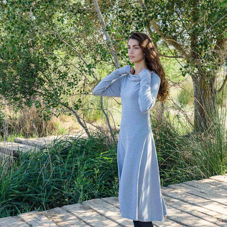 VESTIDO EMMA felpa liso