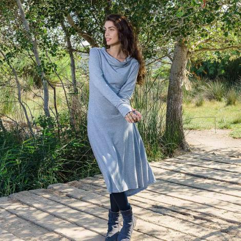 VESTIDO EMMA felpa liso