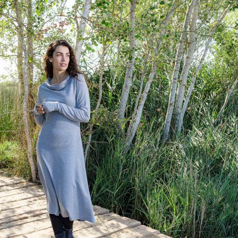 VESTIDO EMMA felpa liso