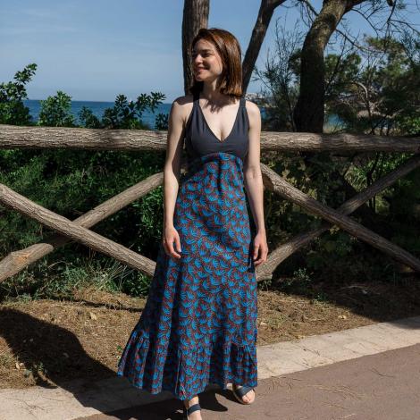 Vestido MORGIM Enix azul