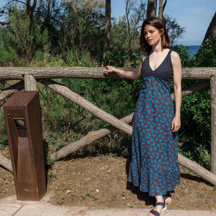 Vestido MORGIM Enix azul
