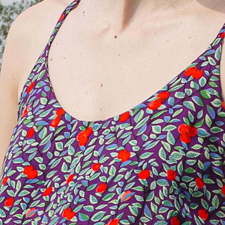 Mono ERIKA Fruit morado