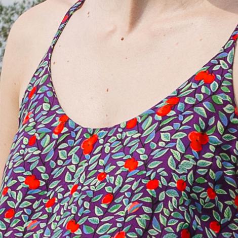 Mono ERIKA Fruit morado