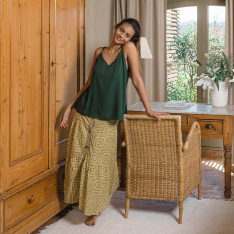 Falda DAMA African mostaza