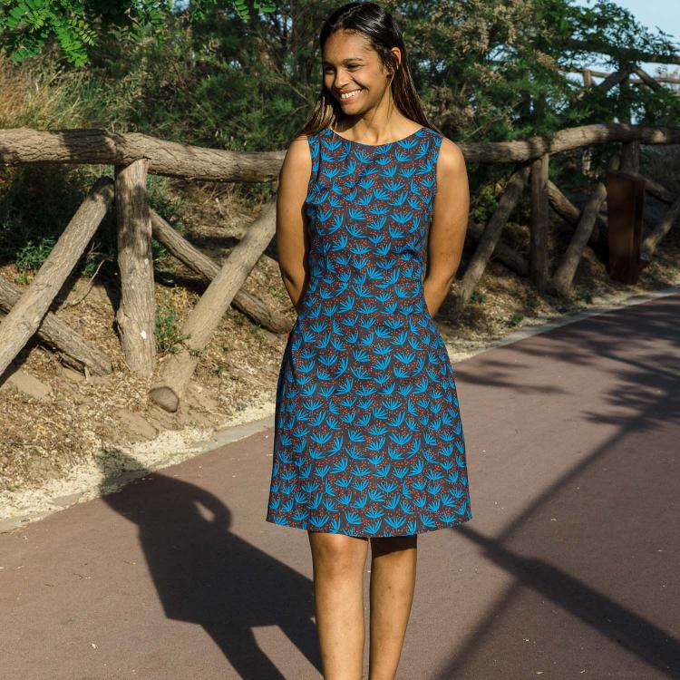 Vestido ANISA Enix azul