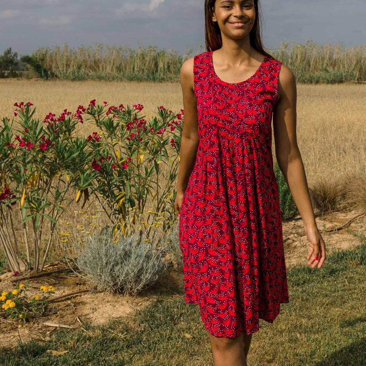 Vestido TUMMY Enix rojo