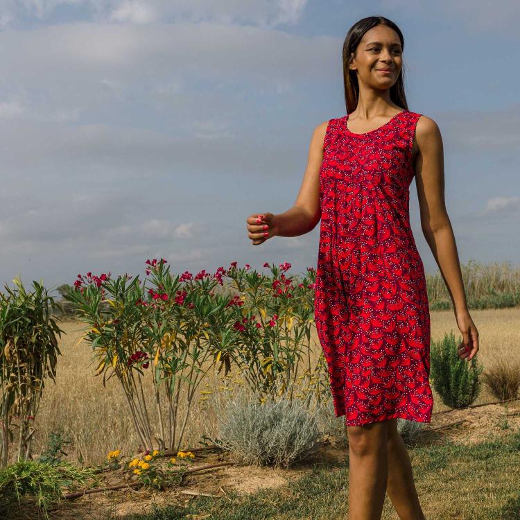 Vestido TUMMY Enix rojo