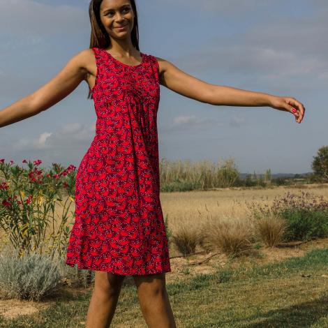 Vestido TUMMY Enix rojo