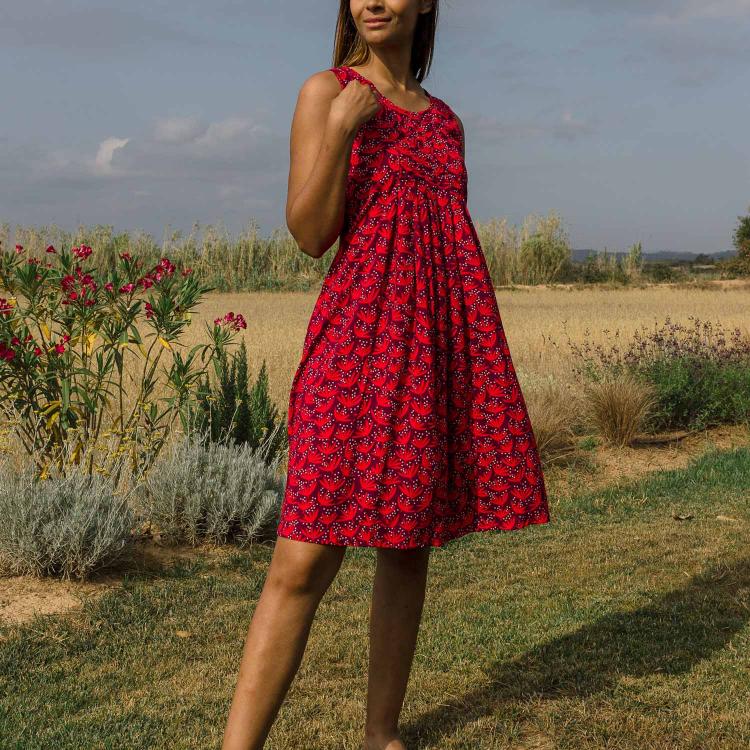 Vestido TUMMY Enix rojo