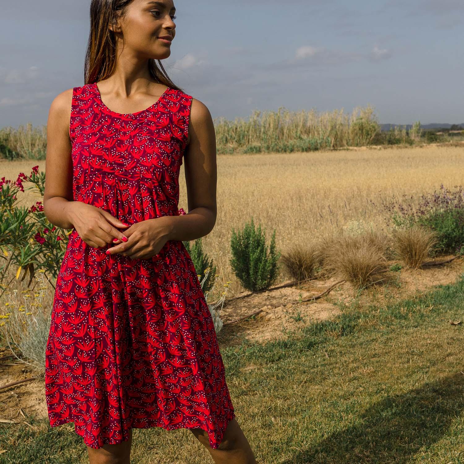 Vestido TUMMY Enix rojo