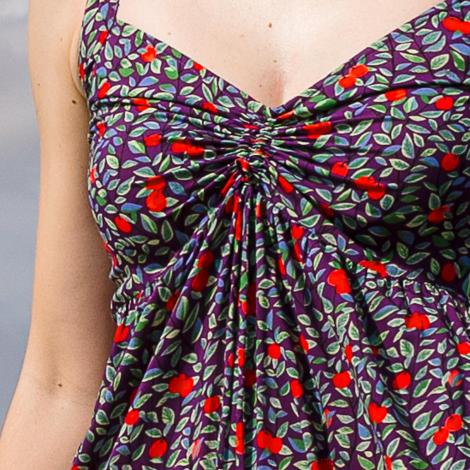 Vestido AIDA Fruit morado