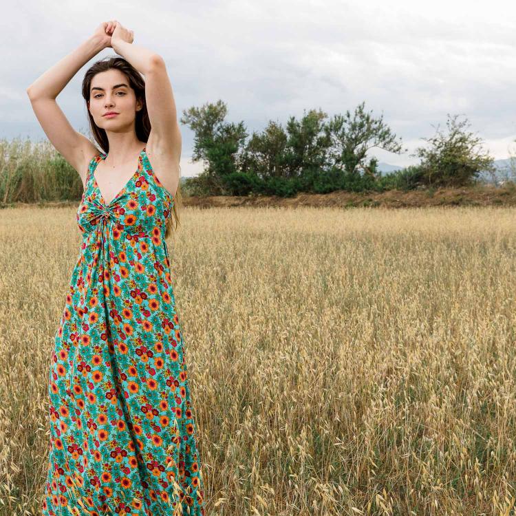 Vestido AIDA Zen azul