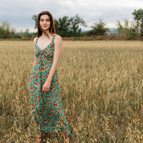 Vestido AIDA Zen azul