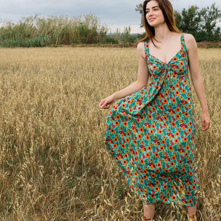 Vestido AIDA Zen azul