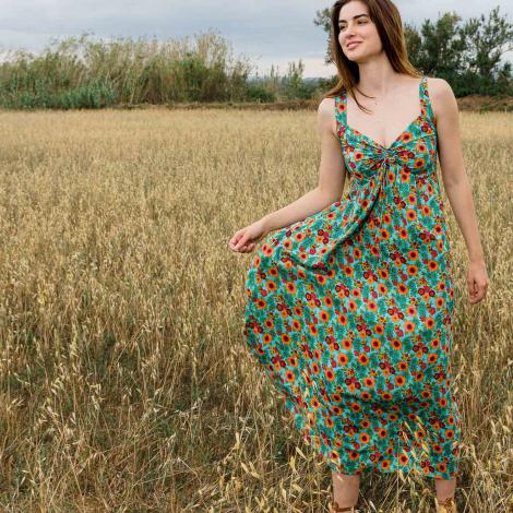 Vestido AIDA Zen azul