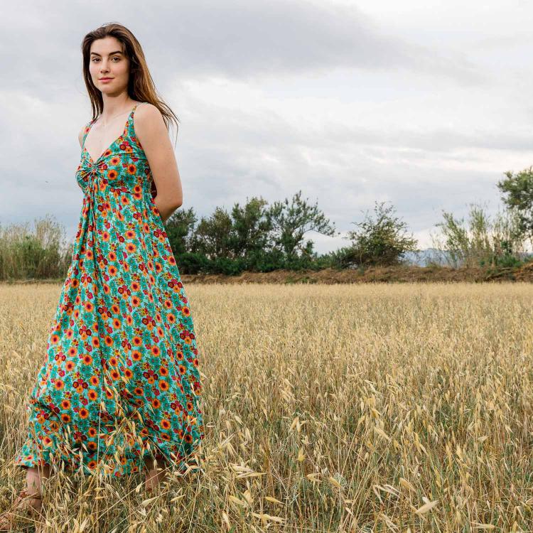 Vestido AIDA Zen azul