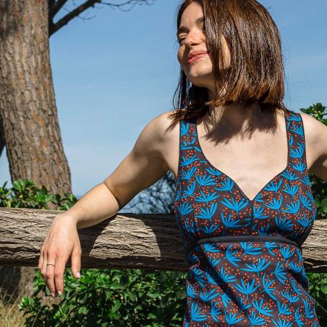 Vestido LUCY Enix azul
