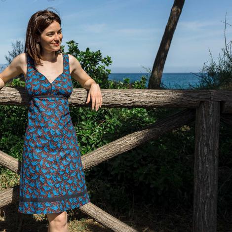 Vestido LUCY Enix azul