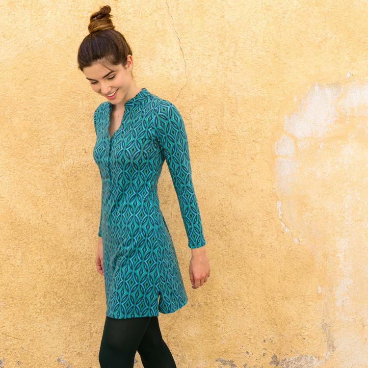 VESTIDO PALM algodón BLOW